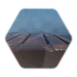 Wooden checkpoint