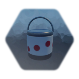 Bucket of Paint - Red