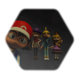 Ash and Kalos Friends (Chibi Style)