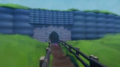 Blasto in The Great Castle Exterior