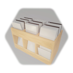 Record store shelving