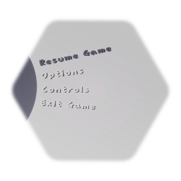 Pause screen / Options Menu