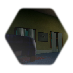 Remix of All Hallows' Dreams Haunted Room Template (Left Exit)