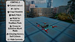 RC Drone (WIP) City Test Flight Area