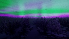 Alaskan skies