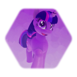 Twilight Sparkle from(My little pony)