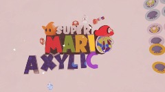 Super mario axylic