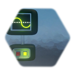 Oscilloscope Monitor Console