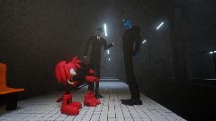 Devin.exe & Rosollena meeting Art in The Wilderness Station