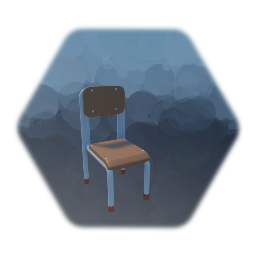 学校のイス（japanese school chair）