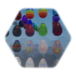 Patterned Eggs
