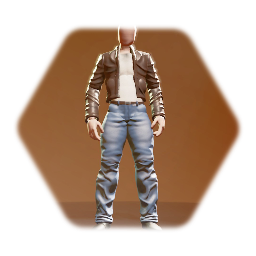 Leather jacket & Jeans /v2