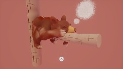 Bear Cub Dreams of Salmon