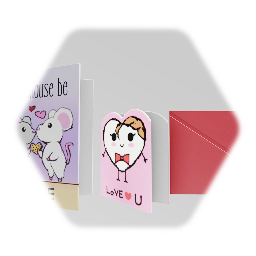 Cards and envelope