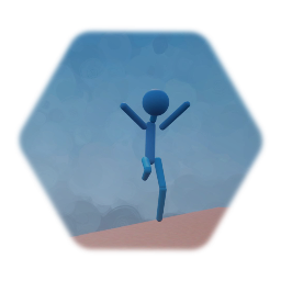 Stick figure puppet