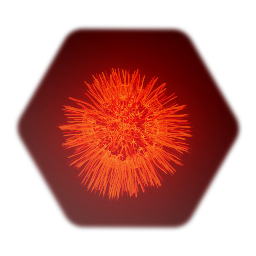 Firework Red Fire Ball