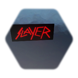 Slayer glow sticker/wall decoration