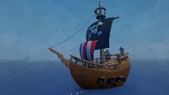 Drivable Pirate Ship