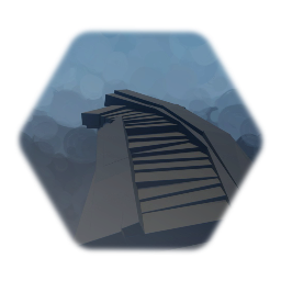 low poly stairs