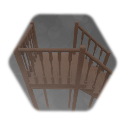 Stairs w/ landing