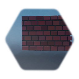 Small brick wall