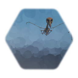 Remix of bird skeleton