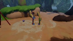 Monty enters Bonnie's swamp