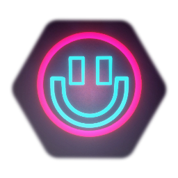 Neon Smiley Sign (Animated)