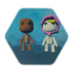 Sackboy and Sackgirl