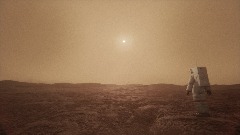 "Sunset on Mars"