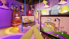 Cod Zombie's - The Simpson's - One Room Challenge! Custom Map!