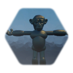 [Asset] Bronze Monkey