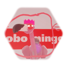 The flamingo boss from small gaint world (Robo-Mingo)