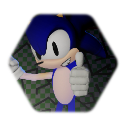 Bad Sonic model