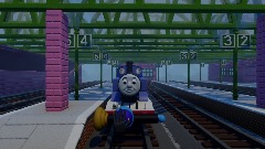 Thomas plays Bop it