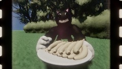 Cartoon kong thinks these are some pretty cool bananas