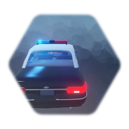 Police Car Prop
