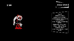 Ember White description screen