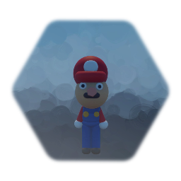 bad quality ramp sliding mario