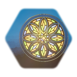 Round Staind Glass