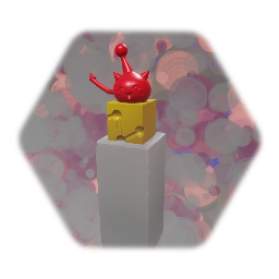 Impy demon on top of cheese