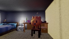 He got the light stare bruh