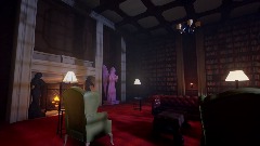 Living Room - Wayne Manor