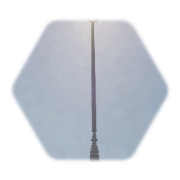 Parisian street lamp