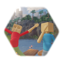 Not Steve And Creepy Square Guy