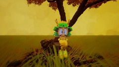 Golden Hexagon doing the LXNGVX Dance Emote!