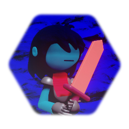 Deltarune - <term>Kris Dreemur (Dark World)