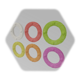 Mint and Fruity ring sweets