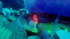 The little mermaid video game! scene - 8 wip