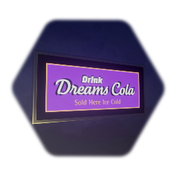 Dreams Cola Wall Sign